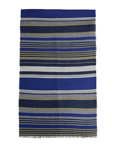 PS PAUL SMITH Scarves and foulards Navy blue 29% Wool, 29% Acrylic, 16% Modal, 16% Cotton, 10% Viscose