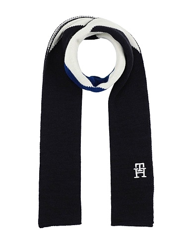 CALVIN KLEIN JEANS Scarves and foulards Black 76% Acrylic, 18% Wool, 3% Alpaca wool, 3% Other Fibres