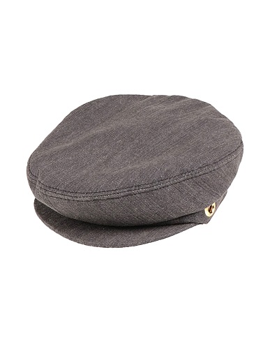 PRUNE GOLDSCHMIDT Hat Grey 98% Cotton, 2% Elastane