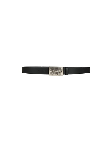 JUST CAVALLI | Black Men‘s Leather Belt | YOOX