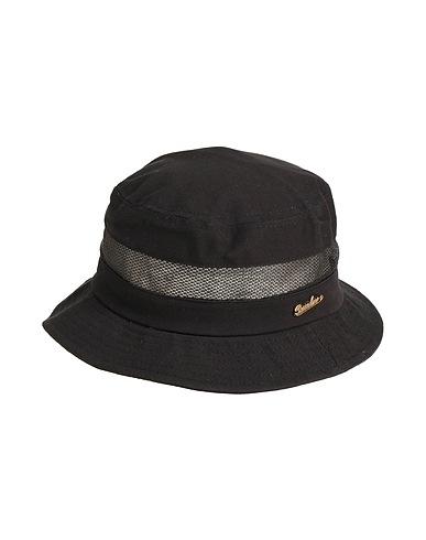 BORSALINO Hat Black 100% Cotton