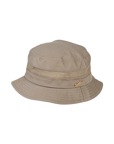 BORSALINO Hat Military green 100% Cotton