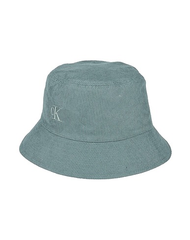 CALVIN KLEIN JEANS Hat Dark green 90% Polyester, 10% Polyamide