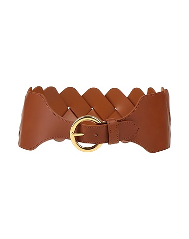 JIJIL High-waist belt Brown Soft Leather