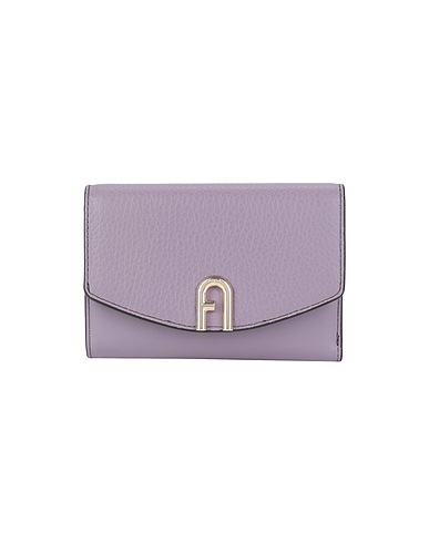 FURLA Wallet FURLA PRIMULA M COMPACT WALLET
 Mauve 100% Leather
