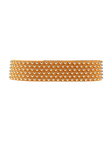 JUST CAVALLI Belts Sand 100% Cow leather, Zinc