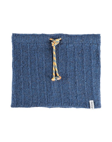 RIFÒ Scarves and foulards ALVISE Blue 95% Recycled cashmere, 5% Recycled wool