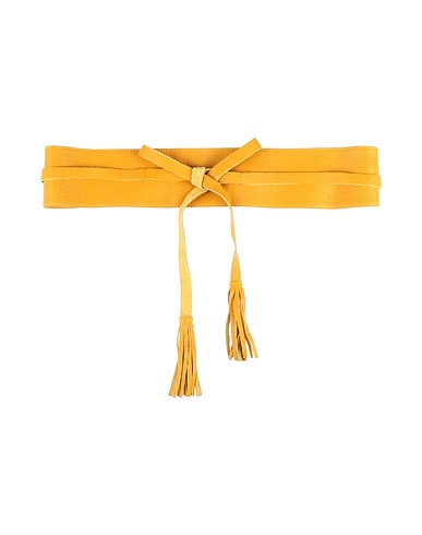 DIANA GALLESI High-waist belt Marigold Soft Leather