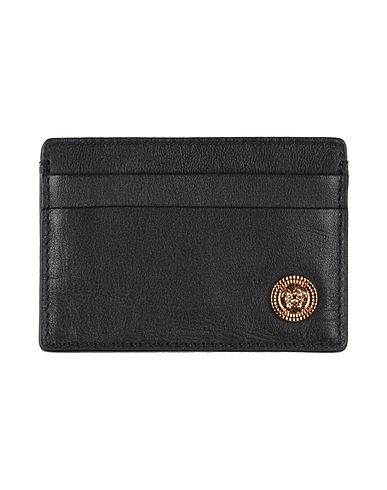 VERSACE Small Leather Goods Black Leather