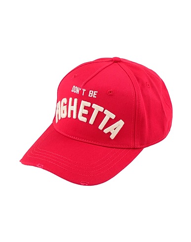 DSQUARED2 Hat Red 100% Cotton
