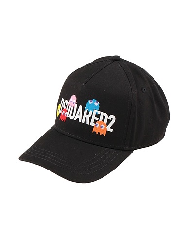 DSQUARED2 Hat Black 100% Cotton