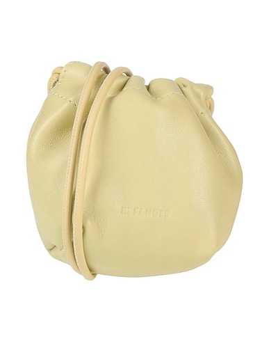 JIL SANDER Cross-body bags Light green Leather
