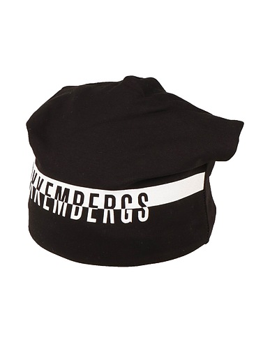 BIKKEMBERGS Chapeau Noir 95% Coton, 5% Élasthanne