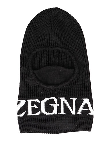 ZEGNA Hat Black 100% Wool