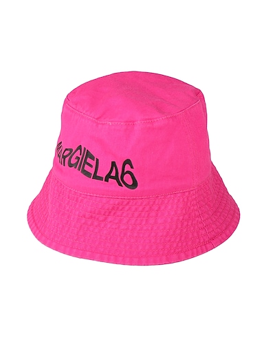 MM6 MAISON MARGIELA Hat Magenta 100% Cotton