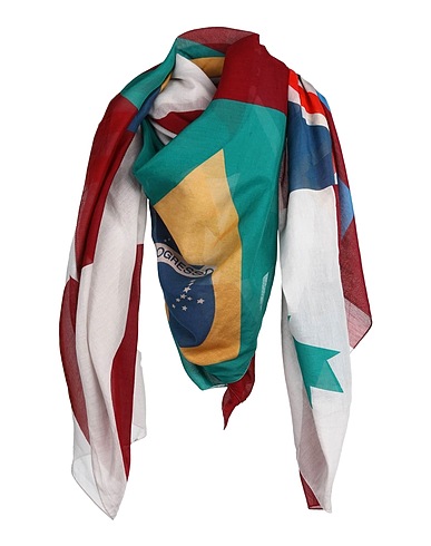 VAN LAACK Scarves and foulards Light grey 70% Cotton, 30% Silk