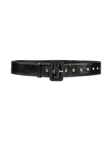 DRIES VAN NOTEN Belts Black Soft Leather