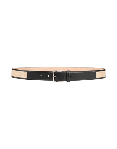 DOLCE&GABBANA Fabric belt Beige 60% Linen, 40% Calfskin