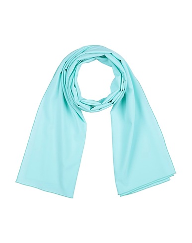 TASSOS MITROPOULOS Sciarpe e foulard Turchese 96% Poliestere, 4% Elastan