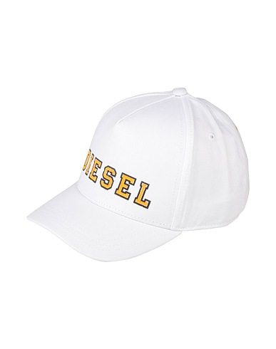 DIESEL Hat White 100% Cotton
