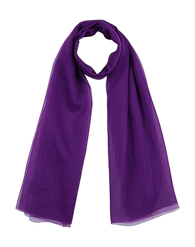 MAX MARA Sciarpe e foulard Viola 100% Seta