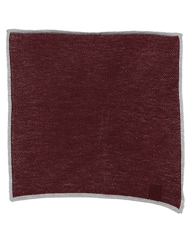 CANALI Scarves and foulards Brick red 55% Silk, 45% Cashmere