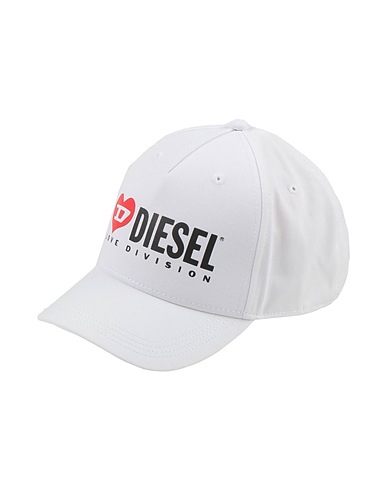 DIESEL Hat White 100% Cotton