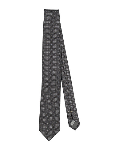 CANALI Ties and bow ties Brown 100% Silk