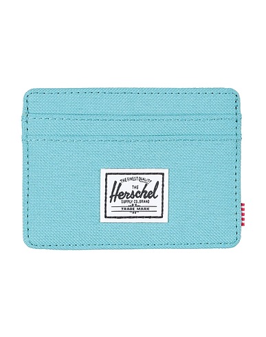 HERSCHEL SUPPLY CO. PICCOLA PELLETTERIA Turchese 100% Poliestere