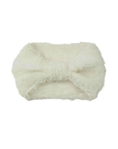 8 by YOOX Hair accessory KNOT HEADBAND
 White 99% Polyamide, 1% Elastane