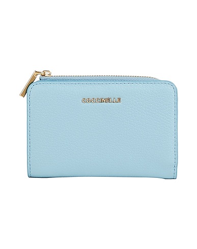 COCCINELLE Wallet Light blue Leather