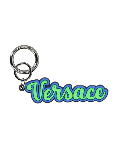 VERSACE Key ring Green Other Fibres