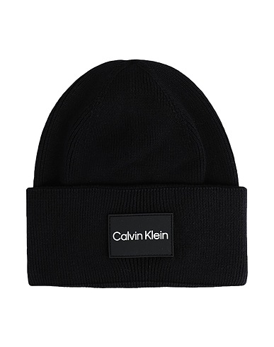 CALVIN KLEIN Καπέλο Μαύρο 100% Βαμβάκι