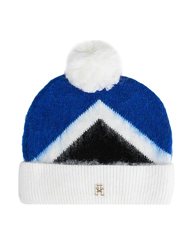 TOMMY HILFIGER Hat White 42% Cotton, 35% Polyamide, 14% Wool, 9% Alpaca wool