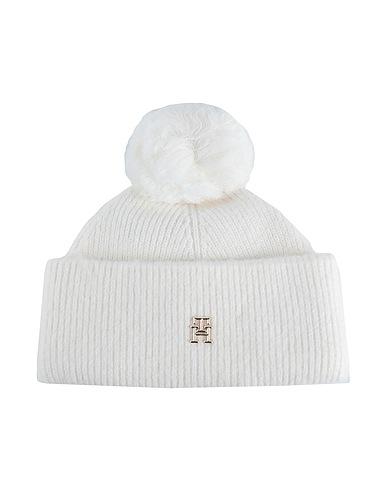 TOMMY HILFIGER Cappello Avorio 42% Cotone, 35% Poliammide, 14% Lana, 9% Lana di alpaca