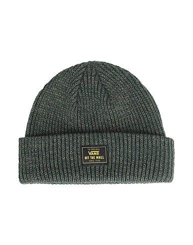 VANS Hat Dark green 100% Acrylic