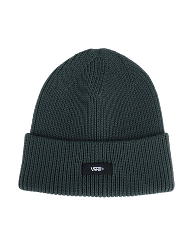 VANS Cappello Verde scuro 99% Poliestere, 1% Elastan