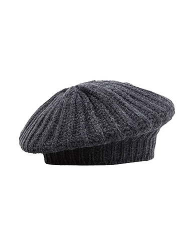 8 by YOOX Cappello RECYCLED WOOL BERET
 Piombo 100% Lana riciclata