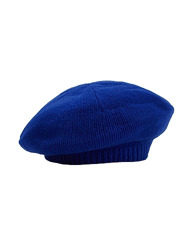 8 by YOOX Cappello RECYCLED WOOL BERET
 Blu china 100% Lana riciclata