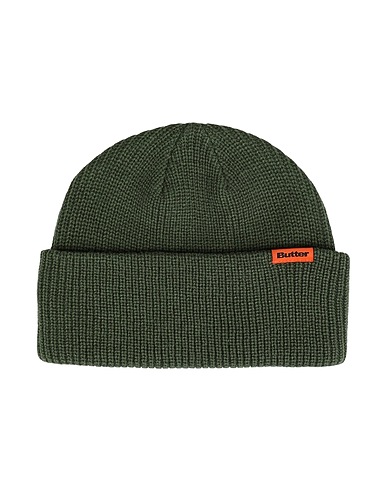 BUTTER GOODS Hat Tall Wharfie Beanie
 Military green 100% Acrylic