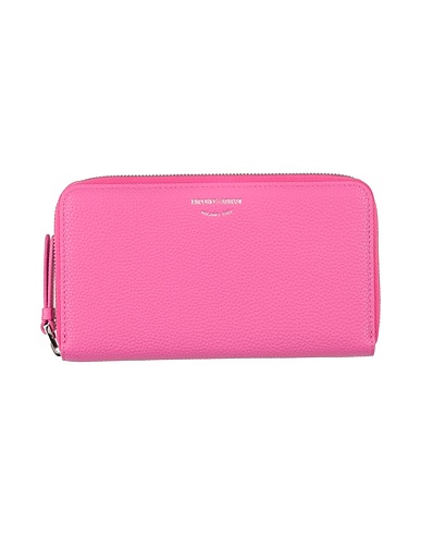 EMPORIO ARMANI Wallet Fuchsia 100% Polyester, Polyurethane coated, Ovine leather