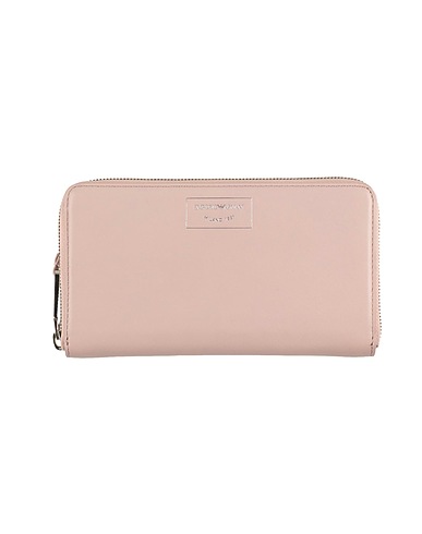 EMPORIO ARMANI Portefeuille Marron clair 100% Cuir de bovin, Peau de chèvre