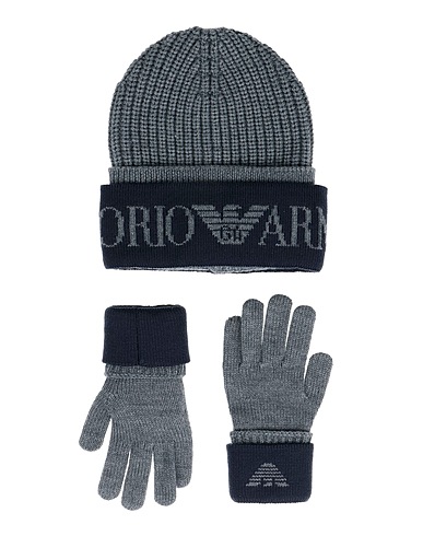 EMPORIO ARMANI Accessories sets Lead 50% Virgin Wool, 50% Acrylic