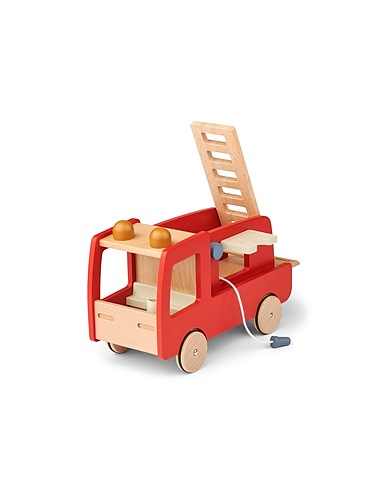 LIEWOOD Cars, trains, plannes & Co Red Wood