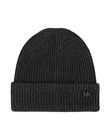 MICHAEL KORS MENS Hat Charcoal 55% Recycled polyester, 40% Nylon, 5% Wool
