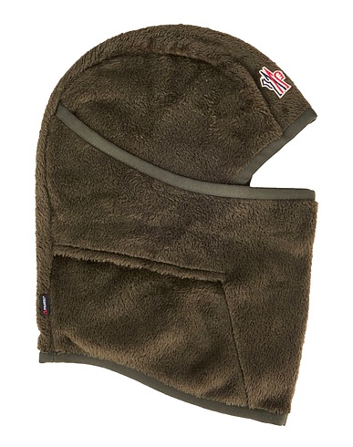 MONCLER GRENOBLE Hat Dark green 97% Polyester, 3% Elastane