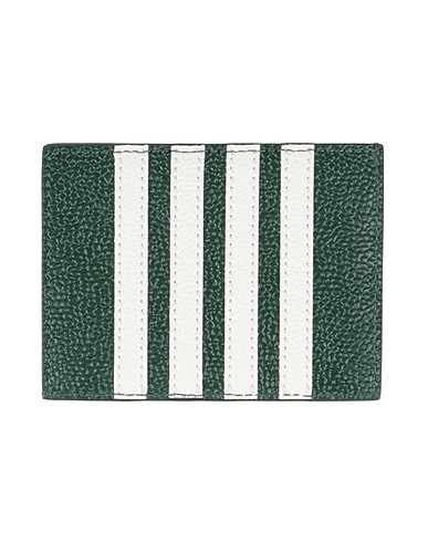THOM BROWNE PICCOLA PELLETTERIA Verde Pelle