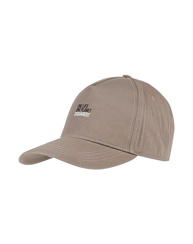 DSQUARED2 Hat Khaki 100% Cotton