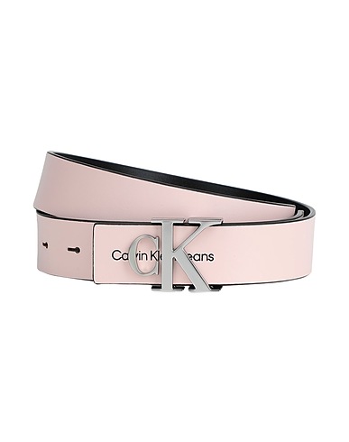 CALVIN KLEIN JEANS Cintura Regular Rosa chiaro 100% Pelle di bovino