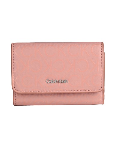 CALVIN KLEIN Wallet Antique rose 51% Recycled polyester, 49% Polyurethane